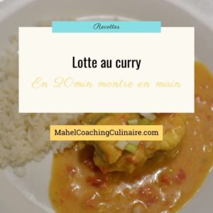 Lire la suite à propos de l’article Recette de la lotte au curry