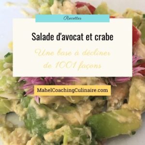 Lire la suite à propos de l’article Recette salade d’avocat et crabe