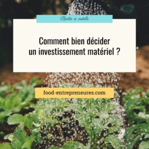 Lire la suite à propos de l’article Comment bien décider un investissement matériel ?